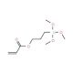 3-(Acryloyloxy)propyltrimethoxysilane (CAS 4369-14-6) - chemical structure image