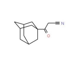 3-Adamantan-1-yl-3-oxo-propionitrile - chemical structure image