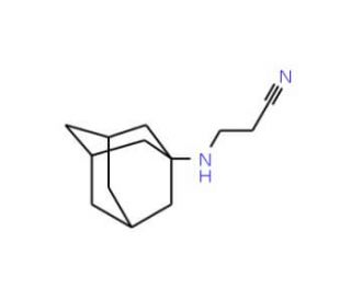 3-(Adamantan-1-ylamino)-propionitrile (CAS 32901-14-7) - chemical structure image
