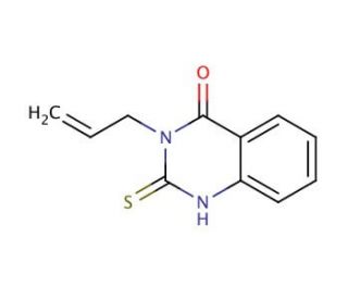 3-Allyl-2-mercapto-3H-quinazolin-4-one (CAS 21263-59-2) - chemical structure image