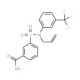3-[Allyl-(3-trifluoromethyl-phenyl)-sulfamoyl]-benzoic acid - chemical structure image