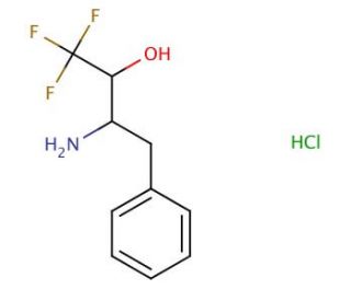 3-amino-1,1,1-trifluoro-4-phenylbutan-2-ol hydrochloride - chemical structure image