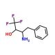 3-amino-1,1,1-trifluoro-4-phenylbutan-2-ol - chemical structure image 
