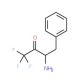 3-amino-1,1,1-trifluoro-4-phenylbutan-2-one - chemical structure image
