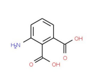 3-Amino-1,2-benzenedicarboxylic acid hydrochloride (CAS 6946-22-1) - chemical structure image