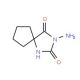 3-amino-1,3-diazaspiro[4.4]nonane-2,4-dione (CAS 16252-62-3) - chemical structure image