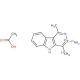 3-Amino-1,4-dimethyl-5H-pyrido[4,3-b]indole-13C2,15N Acetate - chemical structure image