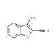 3-amino-1-benzofuran-2-carbonitrile (CAS 62208-67-7) - chemical structure image