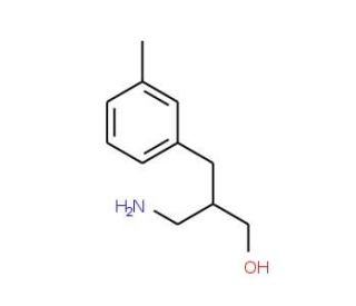 3-amino-2-(3-methylbenzyl)propan-1-ol - chemical structure image