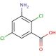 3-Amino-2,5-dichlorobenzoic acid (CAS 133-90-4) - chemical structure image