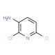 3-Amino-2,6-dichloropyridine (CAS 62476-56-6) - chemical structure image