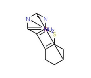 3-Amino-2,7-dimethyl-5,6,7,8-tetrahydro-[1]benzothieno[2,3-d]pyrimidin-4(3H)-one - chemical structure image