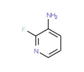 3-Amino-2-fluoropyridine (CAS 1597-33-7) - chemical structure image