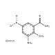 3-Amino-2-methyl-5-nitrobenzamide hydrochloride (CAS 3572-44-9) - chemical structure image