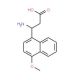 3-Amino-3-(4-methoxy-1-naphthyl)-propanoic acid (CAS 499987-13-2) - chemical structure image