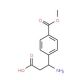 3-Amino-3-[4-(methoxycarbonyl)phenyl]-propanoic acid - chemical structure image