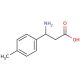 3-Amino-3-(4-methylphenyl)propionic acid (CAS 68208-18-4) - chemical structure image