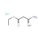 3-Amino-3-imino-propanoic acid ethyl ester hydrochloride (CAS 57508-48-2) - chemical structure image