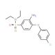3-Amino-4-(4-chloro-phenoxy)-N,N-diethyl-benzenesulfonamide - chemical structure image