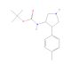 3-Amino-4-(4-methylphenyl)pyrrolidine, 3-BOC protected (CAS 1022605-11-3) - chemical structure image
