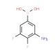 3-Amino-4,5-difluorophenylboronic acid (CAS 1072952-10-3) - chemical structure image