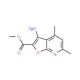 3-Amino-4,6-dimethyl-furo[2,3-b]pyridine-2-carboxylic acid methyl ester - chemical structure image