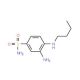3-Amino-4-butylamino-benzenesulfonamide (CAS 1565-51-1) - chemical structure image