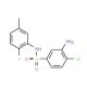 3-Amino-4-chloro-N-(2-iodo-5-methyl-phenyl)-benzenesulfonamide - chemical structure image