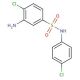 3-Amino-4-chloro-N-(4-chloro-phenyl)-benzenesulfonamide - chemical structure image