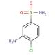 3-amino-4-chlorobenzenesulfonamide (CAS 29092-34-0) - chemical structure image