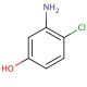 3-Amino-4-chlorophenol (CAS 16026-77-0) - chemical structure image