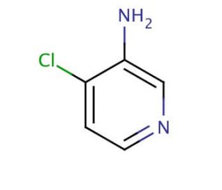 3-Amino-4-chloropyridine (CAS 20511-15-3) - chemical structure image