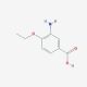 3-Amino-4-ethoxybenzoic acid - chemical structure image