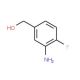 (3-Amino-4-fluorophenyl)methanol - chemical structure image