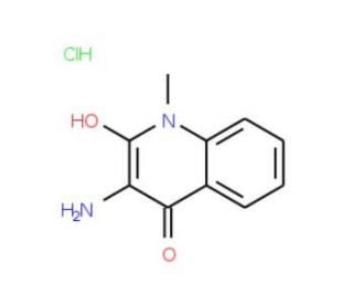 3-Amino-4-hydroxy-1-methylquinolin-2(1H)-onehydrochloride (CAS 65161-70-8) - chemical structure image