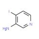 3-Amino-4-iodopyridine (CAS 105752-11-2) - chemical structure image