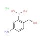 3-Amino-4-methoxyphenylboronic acid hydrochloride (CAS 895525-75-4) - chemical structure image