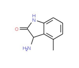 3-Amino-4-methyl-1,3-dihydro-2H-indol-2-one - chemical structure image