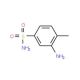 3-Amino-4-methyl-benzenesulfonamide (CAS 6274-28-8) - chemical structure image