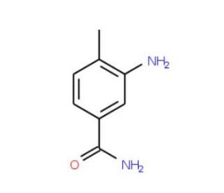 3-Amino-4-methylbenzamide (CAS 19406-86-1) - chemical structure image