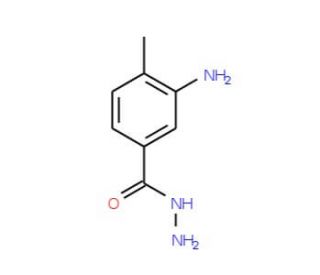 3-Amino-4-methylbenzenecarbohydrazide (CAS 845884-82-4) - chemical structure image