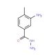 3-Amino-4-methylbenzenecarbohydrazide (CAS 845884-82-4) - chemical structure image