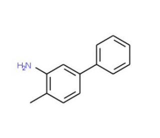 3-Amino-4-methylbiphenyl (CAS 80938-67-6) - chemical structure image