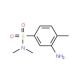 3-Amino-4,N,N-trimethyl-benzenesulfonamide (CAS 6331-68-6) - chemical structure image
