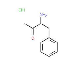 3-amino-4-phenylbutan-2-one hydrochloride (CAS 40513-35-7) - chemical structure image