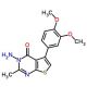 3-Amino-5-(3,4-dimethoxy-phenyl)-2-methyl-3H-thieno[2,3-d]pyrimidin-4-one - chemical structure image