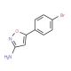 3-Amino-5-(4-bromophenyl)isoxazole (CAS 6525-98-0) - chemical structure image