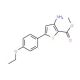 3-Amino-5-(4-ethoxyphenyl)thiophene-2-carboxylic acid methyl ester - chemical structure image