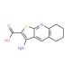 3-Amino-5,6,7,8-tetrahydrothieno[2,3-b]quinoline-2-carboxylic acid - chemical structure image