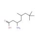3-Amino-5,7,7-trimethyloctanoic acid (CAS 773122-45-5) - chemical structure image